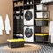 Seville Classics UltraDurable 5-Tier NSF-Certified Steel Tote Shelving
